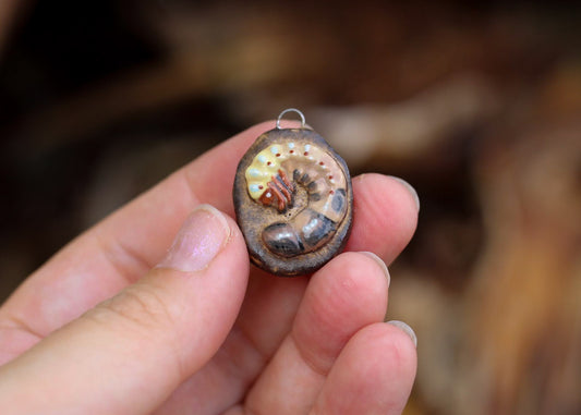 Grub Girl Charm