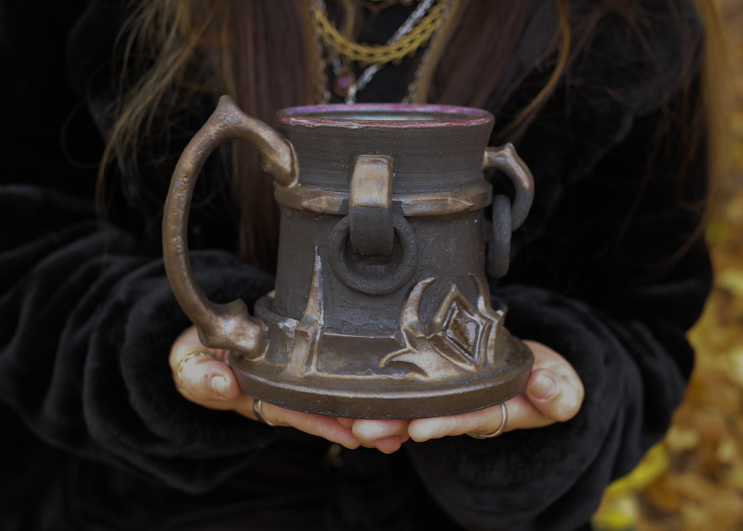 DISPLAY ONLY▪️Amethyst & Brass